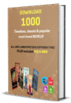 1000 Timeless Novels with PLR Rights in Digital Format and 100% Copyright-Free