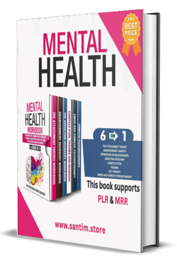 Mental Health Workbook – 6 Books in 1  / PLR & MRR